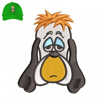 Droopy Dog Embroidery logo for Cap.