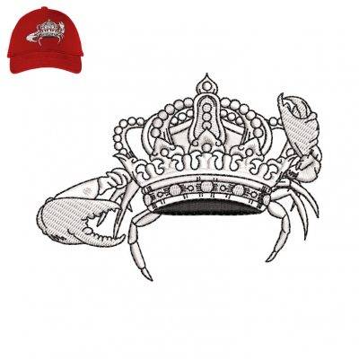 Kings Coach Embroidery logo for Cap.