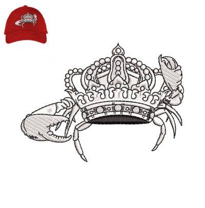 Kings Coach Embroidery logo for Cap.
