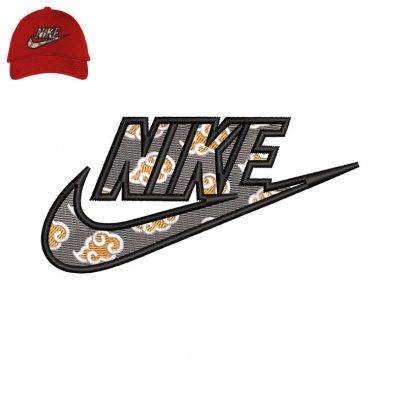 Nike Embroidery logo for Cap .