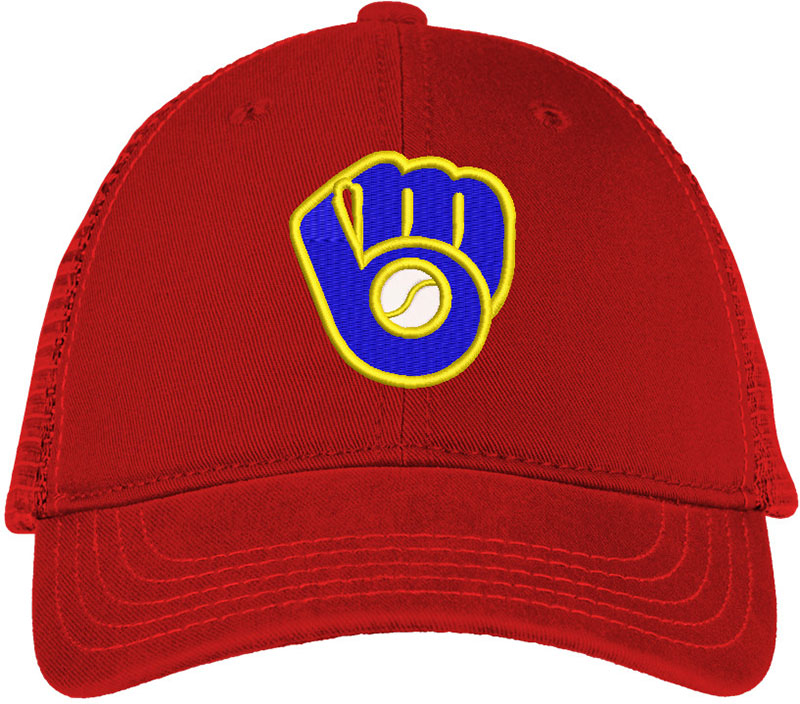 Milwaukee Brewers Embroidery logo for Cap.