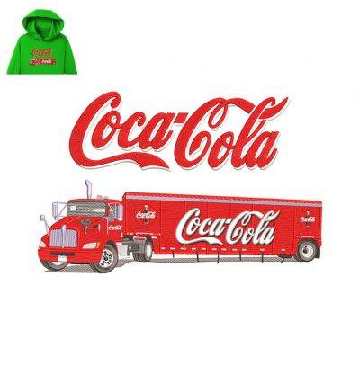 Coca Cola Embroidery logo Hoodie .