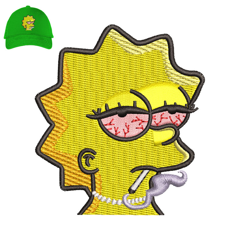 Lisa Stoner Embroidery logo for Cap.