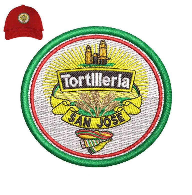 Tortilleria San Jose Embroidery logo | Embroidery Logo Near me