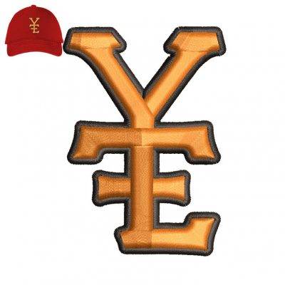 Ye 3Dpuff Embroidery logo for Cap.