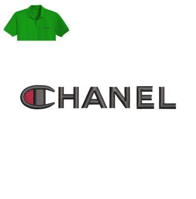 Best Chanel Embroidery logo for Polo Shirt