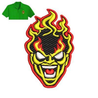 Jake Jeckel Embroidery logo for Polo Shirt.