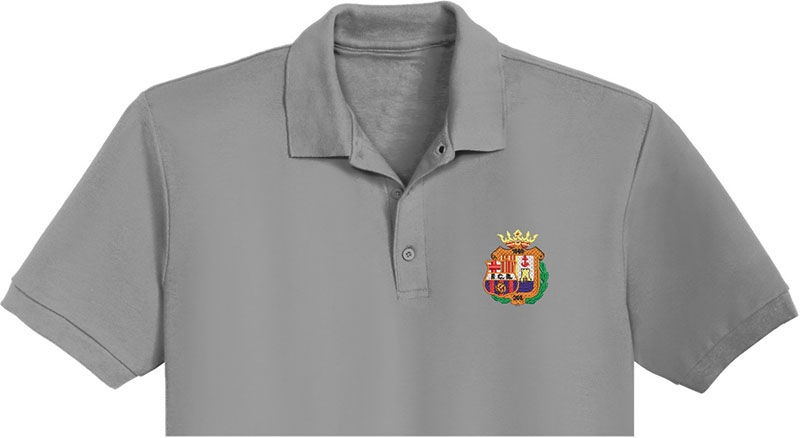 FC Barcelona Embroidery logo for Polo Shirt.