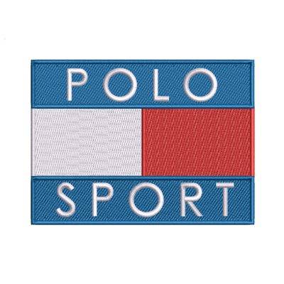 Polo Sport Embroidery logo for Flag .