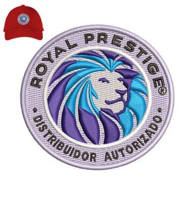 Royal Prestige Embroidery logo for Cap .