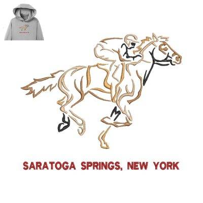 Springs New York Embroidery logo for Hoodie.