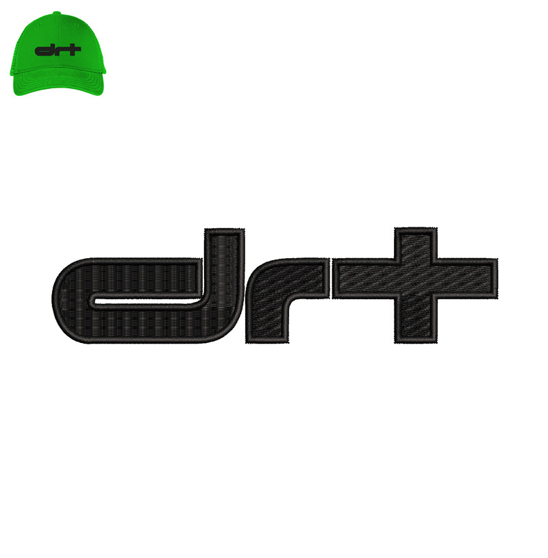 Best Drt Embroidery logo for Cap.