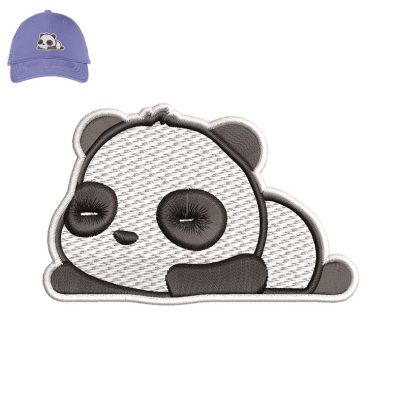 Big Panda Embroidery logo for Cap.