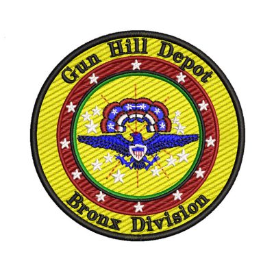 Gun Hill Depot Embroidery logo for Patch.