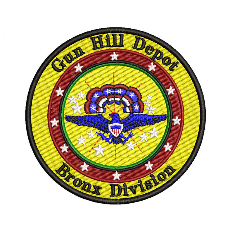 Gun Hill Depot Embroidery logo for Patch.