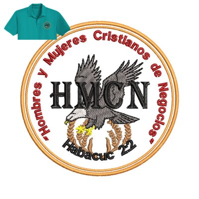 Hombres Y Mujeres Embroidery logo for Cap.