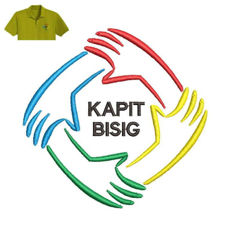 Kapit Bisig Embroidery logo Embroidery Logo Near me Emb