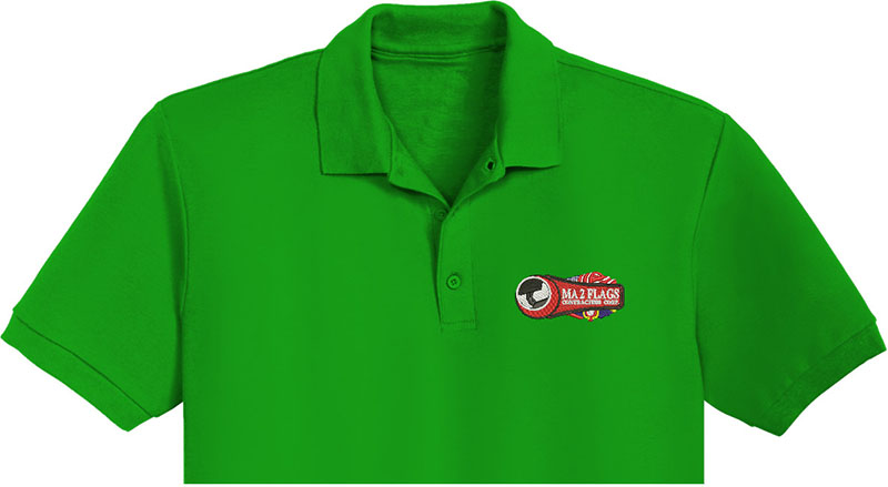 Contracting Corp Embroidery logo for Polo Shirt.