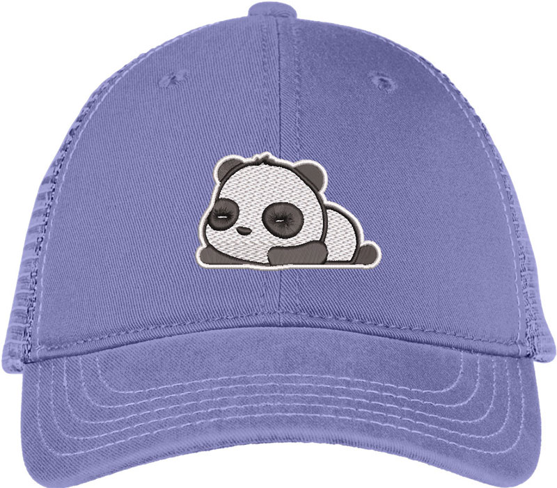 Big Panda Embroidery logo for Cap.