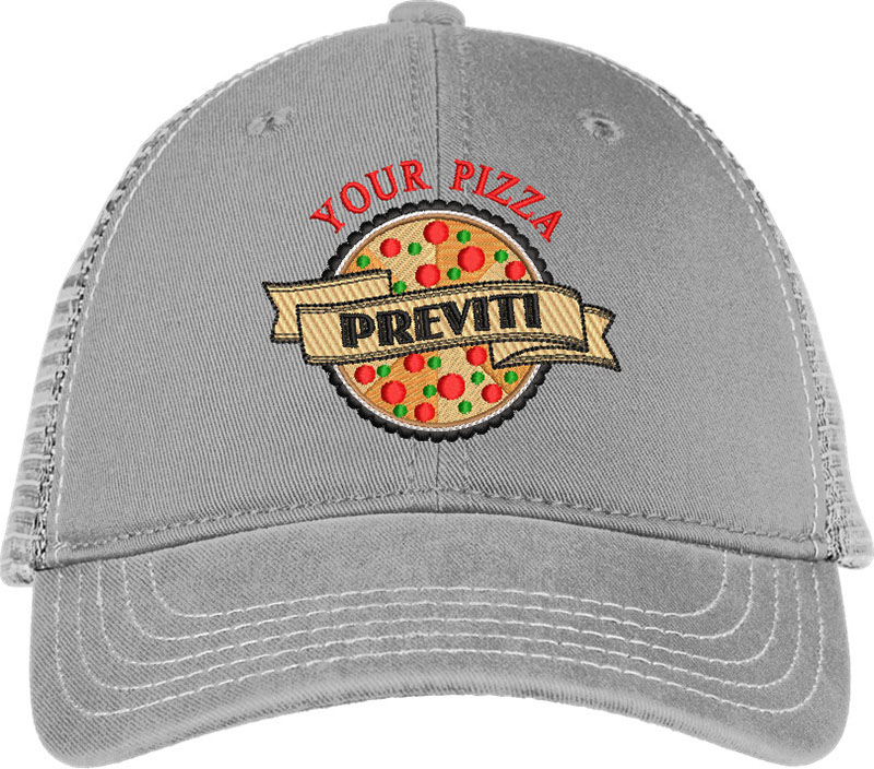 Your Pizza Embroidery logo for Cap.