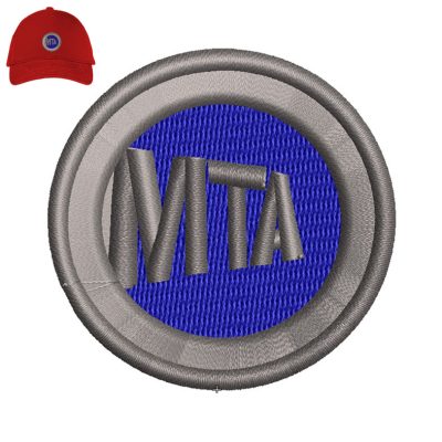 MTA NYC Embroidery logo for Cap.