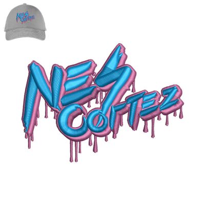 Nes Cortez Embroidery logo for Cap.
