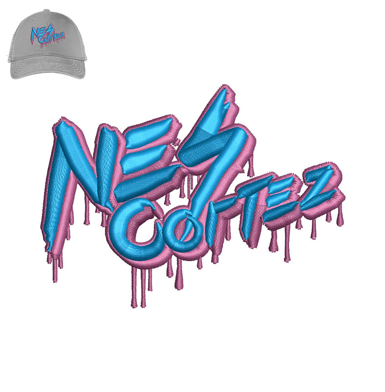 Nes Cortez Embroidery logo for Cap.