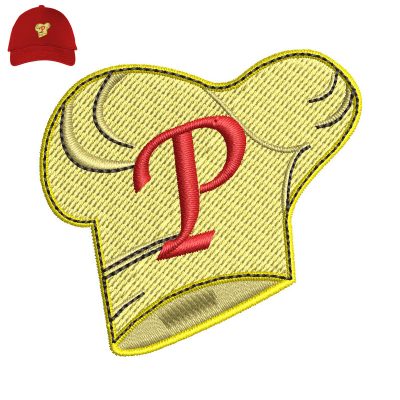 Pallydeli Embroidery logo for Cap.
