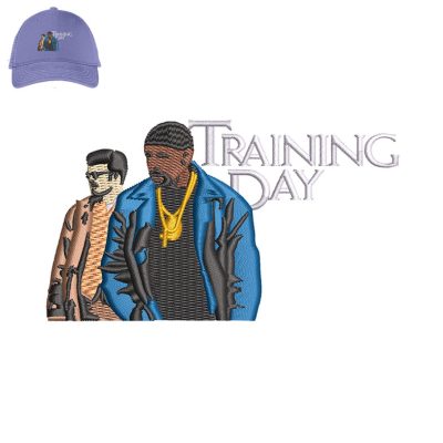 Training Day Embroidery logo for Cap.