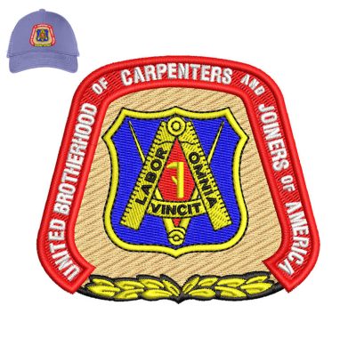 United Brotherhood Embroidery logo for Cap.