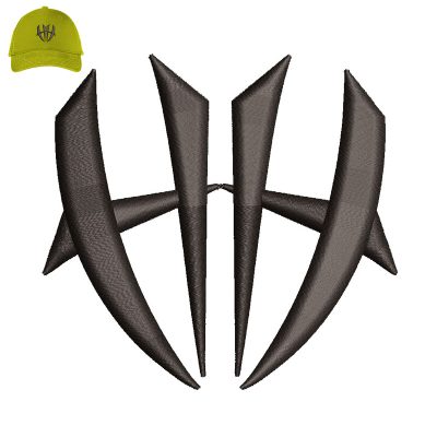 Best HH Embroidery logo for Cap.