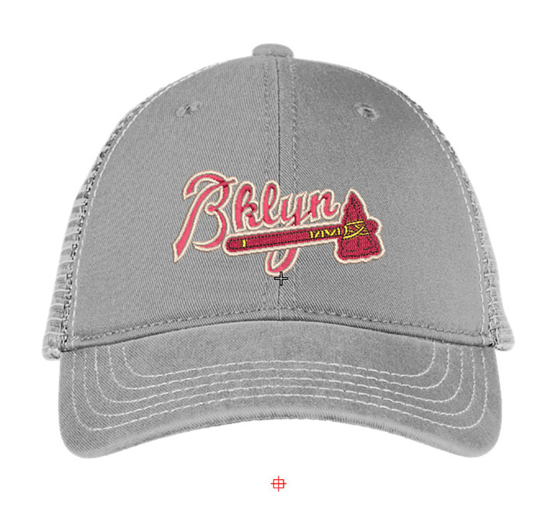 Best Bklyn Embroidery logo for Cap.