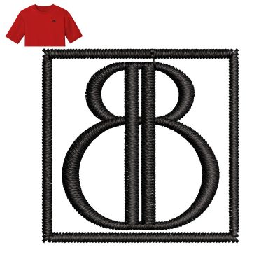 Bobbie Bikinis Embroidery logo for T Shirt.
