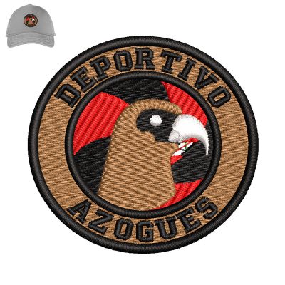 Deportivo Azogues Embroidery logo for Cap.