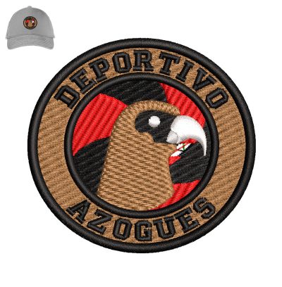 Deportivo Azogues Embroidery logo for Cap.