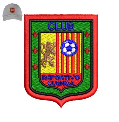 Escudo Club Deportivo Embroidery logo for Cap.