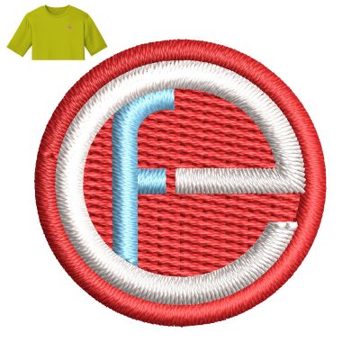 Filmstaden Embroidery logo for T Shirt.