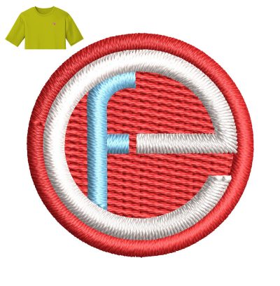 Filmstaden Embroidery logo for T Shirt.