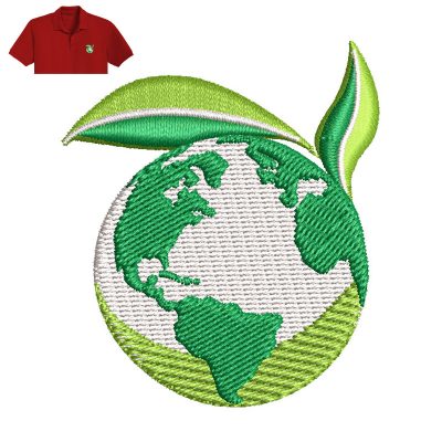 Gulf Coast Embroidery logo for Polo Shirt.