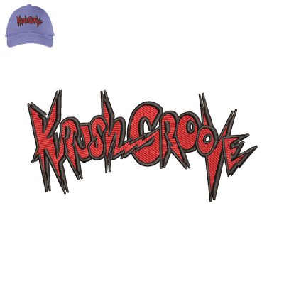 Krush Groove Embroidery logo for Cap.