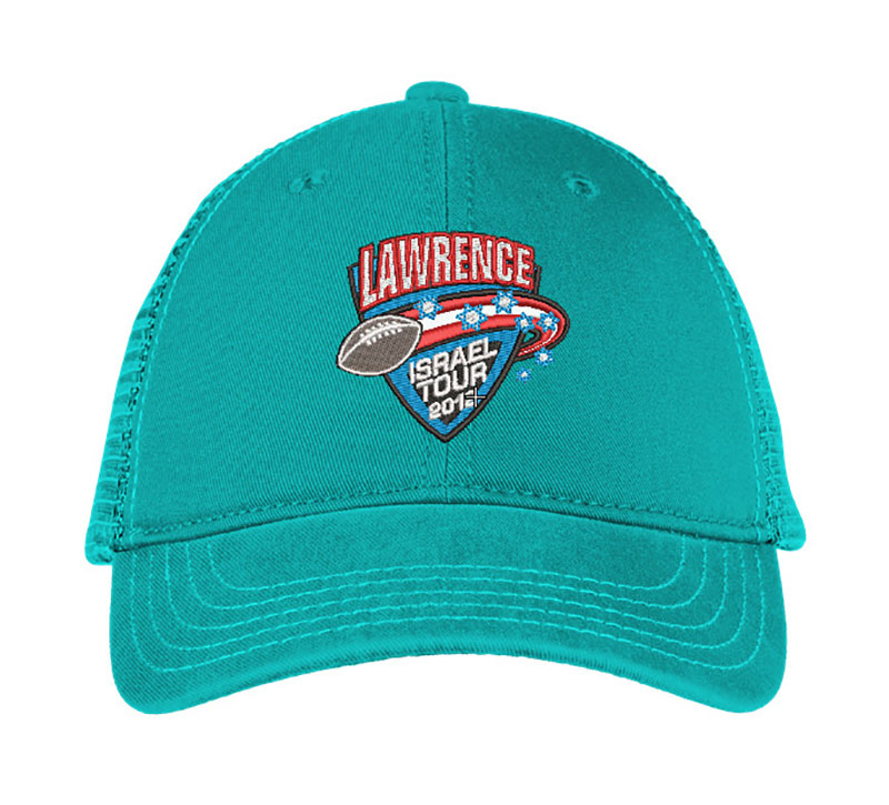Lawrence Israel Embroidery logo for Cap.