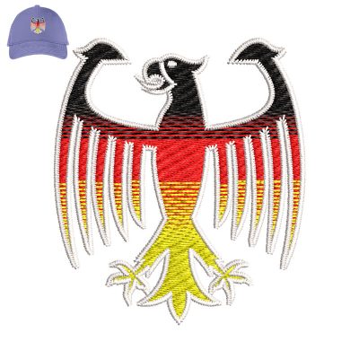 Plakat Bundesadler Embroidery logo for Cap.