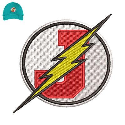 The Flash Embroidery logo for Cap.