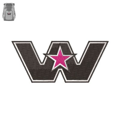 Western Star Embroidery logo for Bag.