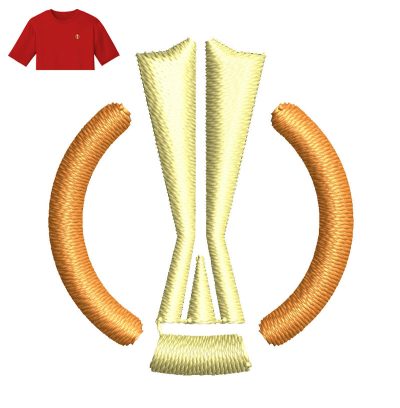 Best Trophy Embroidery logo for T Shirt.
