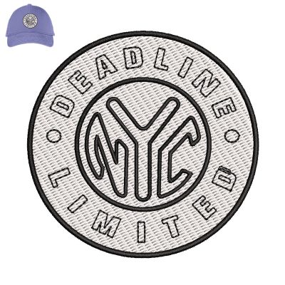 Deadline Limited Embroidery logo for Cap.