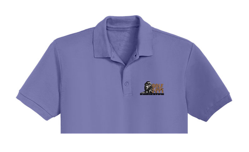 Golf Classic Embroidery logo for Polo Shirt.