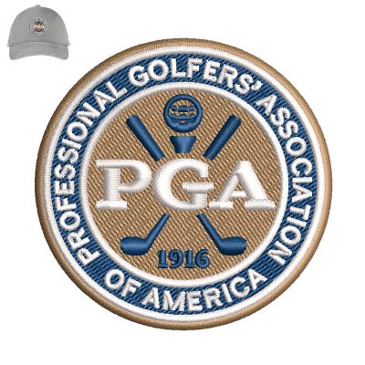 Golfers Association Embroidery logo for Cap.