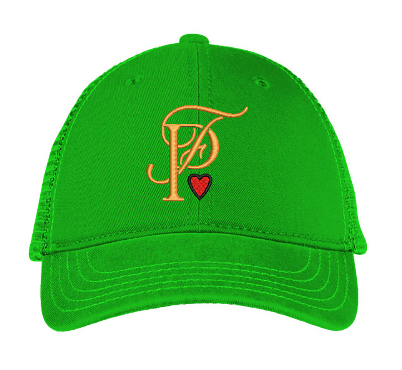 IP Love Embroidery logo for Cap.