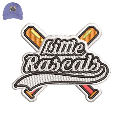 Little Rascals Embroidery logo for Cap.